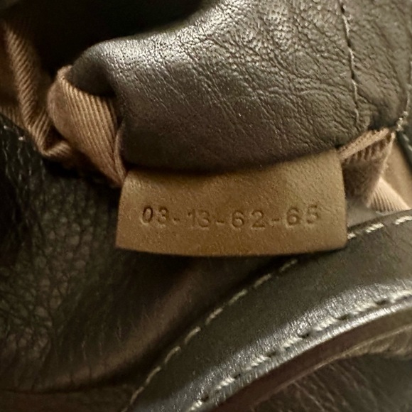 Rare! Chloe Black Leather Studded Small Marcie Saddle Crossbody - Picture 14 of 14